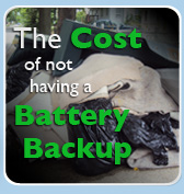 The Cost of not having a Battery Backup